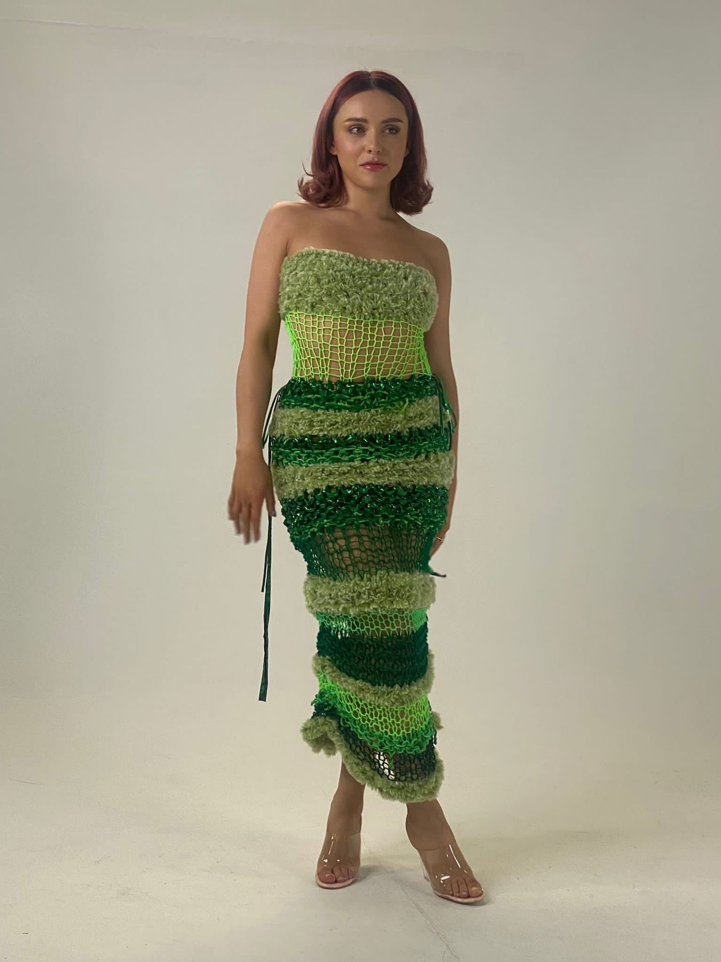 Green Fashion Dress